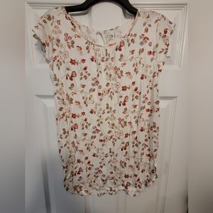 EUC Loft Floral Blouse
